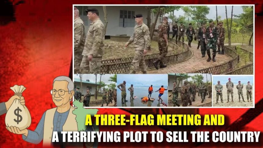 ⁨A Three-Flag Meeting and a Terrifying Plot to Sell the Country