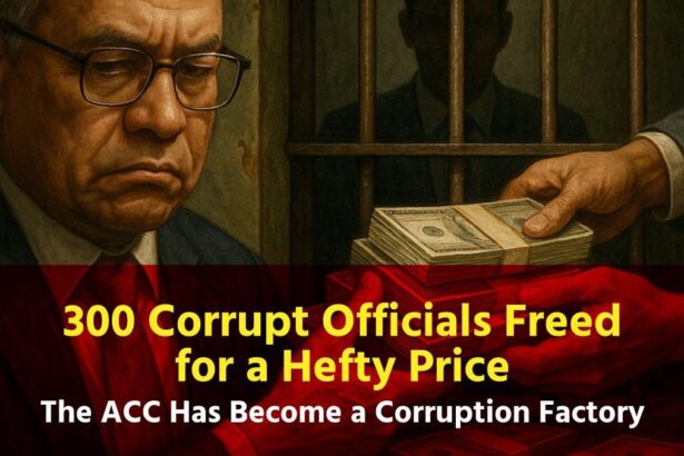 300 Corrupt Officials Freed for a Hefty Price — The ACC Has Become a Corruption Factory