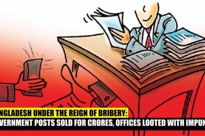 Bangladesh Under the Reign of Bribery Government Posts Sold for Crores, Offices Looted with Impunity
