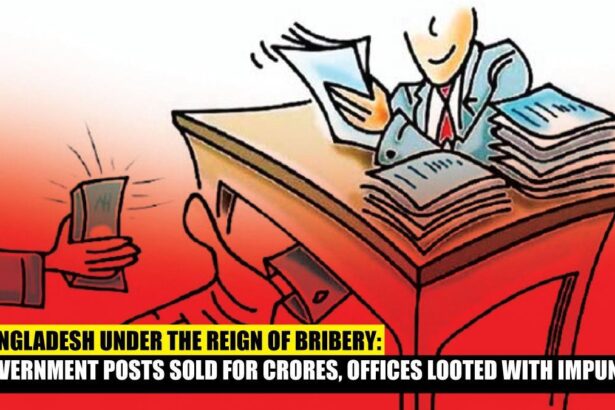 Bangladesh Under the Reign of Bribery Government Posts Sold for Crores, Offices Looted with Impunity