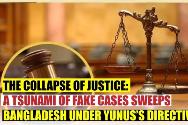 The Collapse of Justice A Tsunami of Fake Cases Sweeps Bangladesh Under Yunus’s Directive