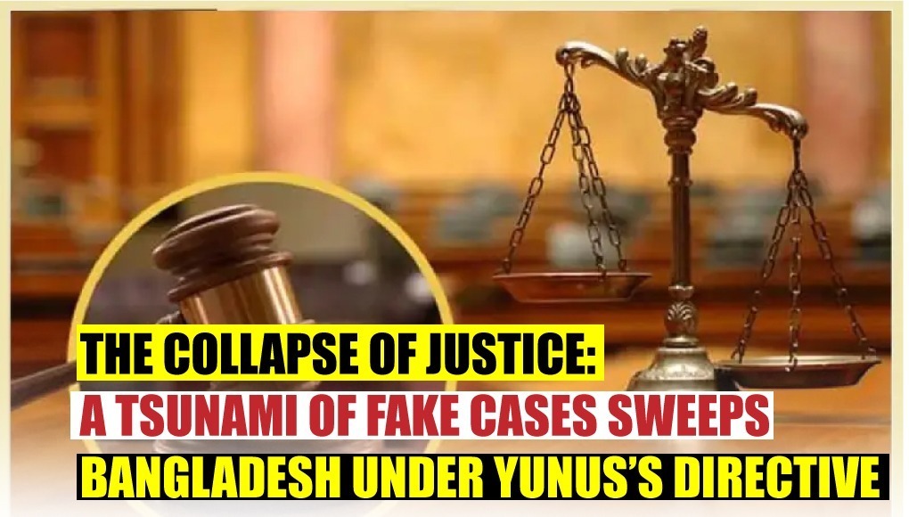 The Collapse of Justice A Tsunami of Fake Cases Sweeps Bangladesh Under Yunus’s Directive
