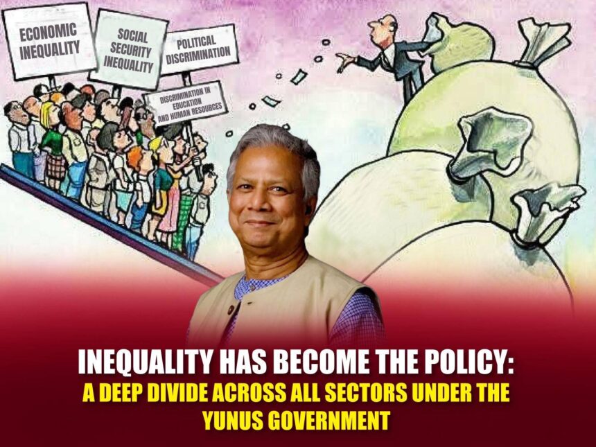 Inequality Has Become the Policy A Deep Divide Across All Sectors Under the Yunus Government