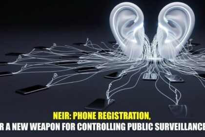 NEIR Phone registration, or a new weapon for controlling public surveillance