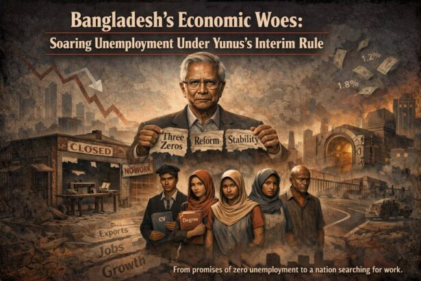 Bangladesh's Economic Woes: Soaring Unemployment Under Yunus's Interim Rule