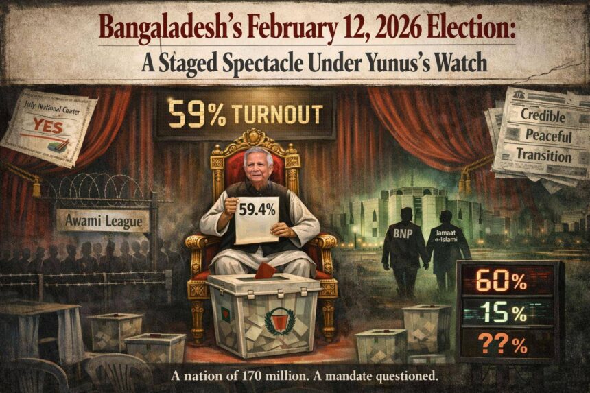 Bangladesh's February 12, 2026 Election: A Staged Spectacle Under Yunus's Watch