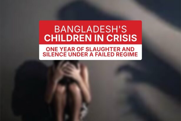 Bangladesh's Children in Crisis One Year of Slaughter and Silence Under a Failed Regime