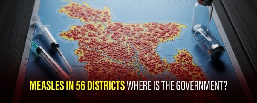 Measles in 56 Districts — Where Is the Government?