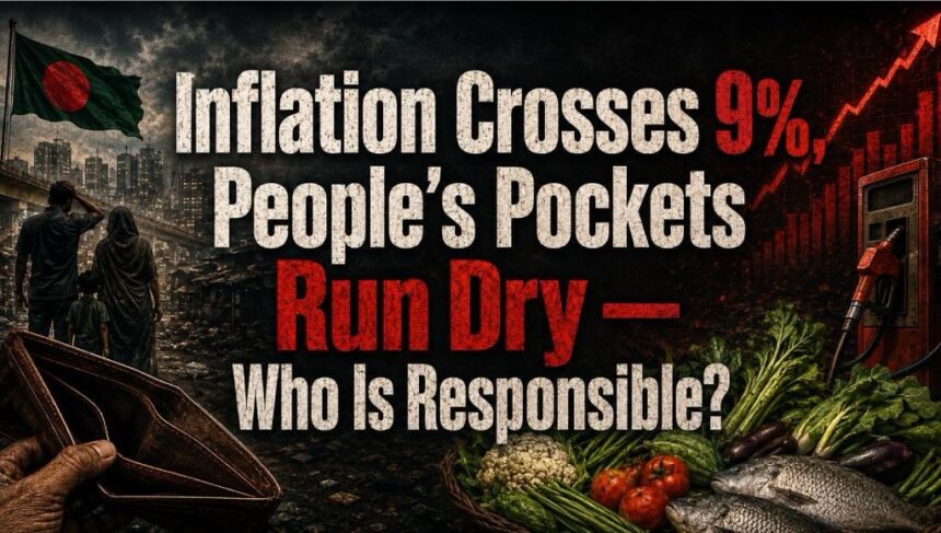 Inflation Crosses 9%, People’s Pockets Run Dry — Who Is Responsible?