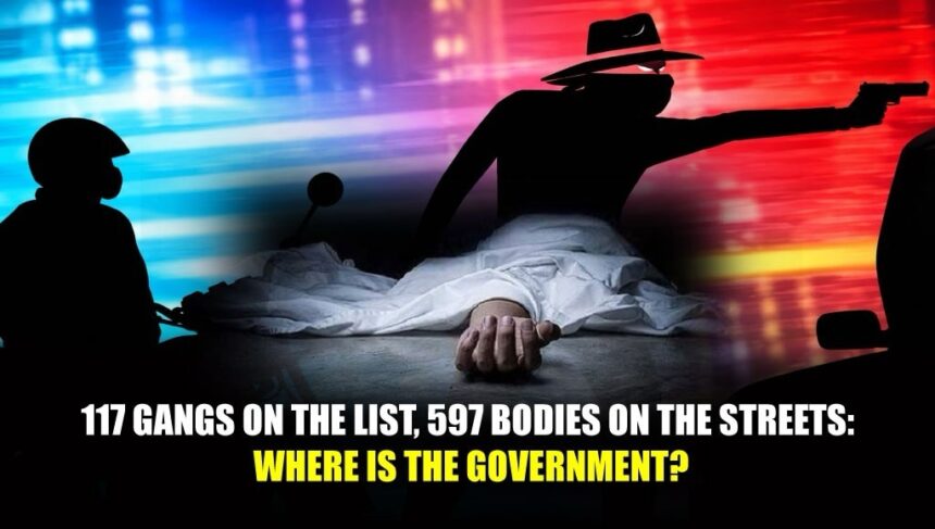 117 Gangs on the List, 597 Bodies on the Streets: Where Is the Government?