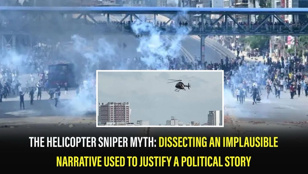 The Helicopter Sniper Myth