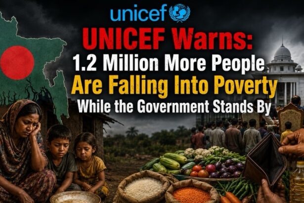 UNICEF Warns: 1.2 Million More People Are Falling Into Poverty While the Government Stands By