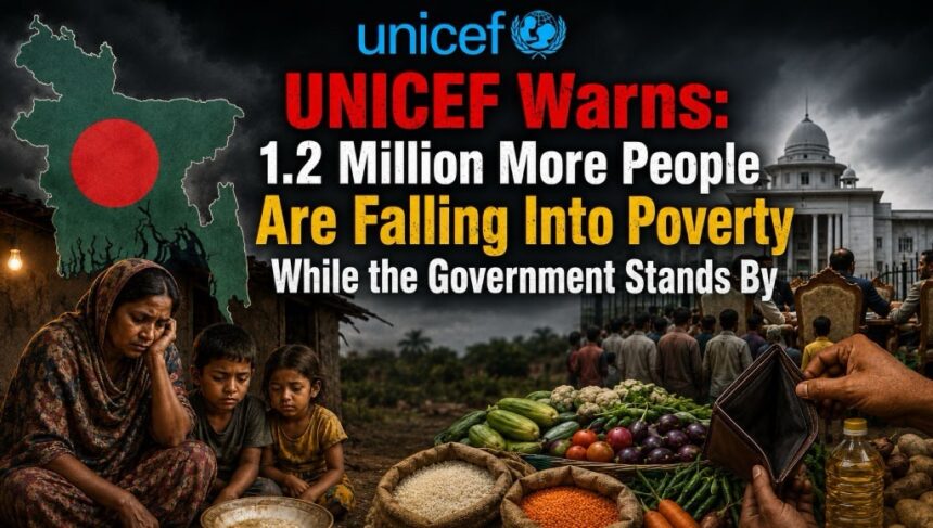 UNICEF Warns: 1.2 Million More People Are Falling Into Poverty While the Government Stands By